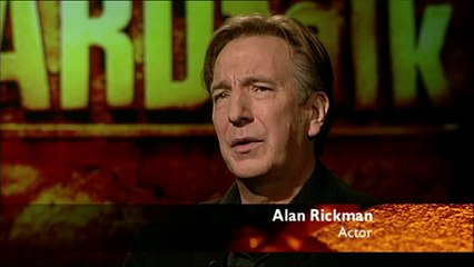 Alan Rickman on importance of listening when acting (2010) - BBC News