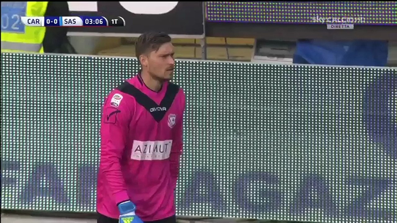 Nicola Sansone Goal HD - Carpi 0-1 Sassuolo - 02-04-2016