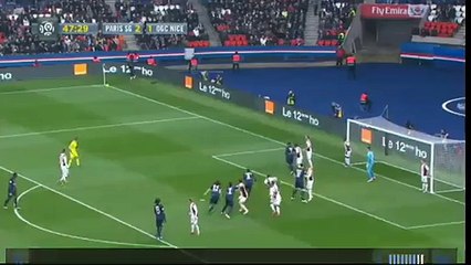 David Luiz GOAL  -Paris SG 3-1 Nice 02.04.2016