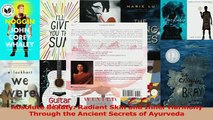 Read  Absolute Beauty Radiant Skin and Inner Harmony Through the Ancient Secrets of Ayurveda Ebook Free