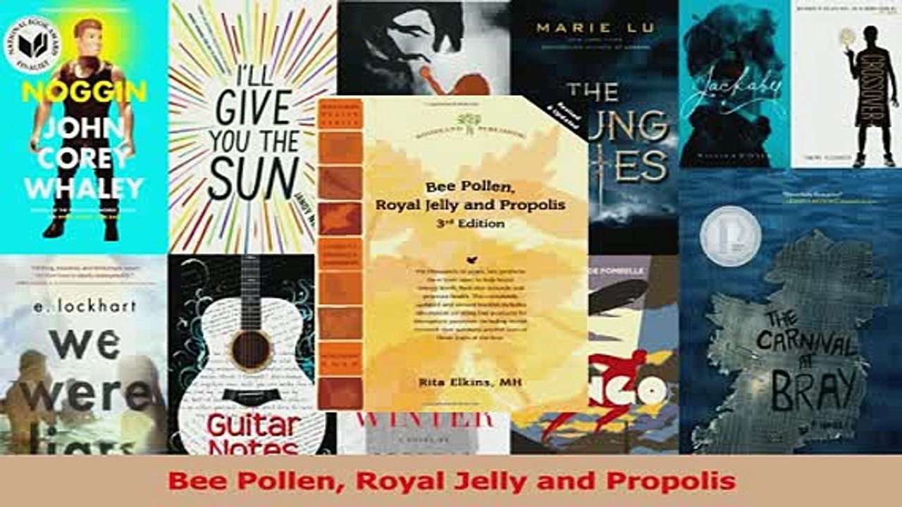 Download  Bee Pollen Royal Jelly and Propolis Ebook Free