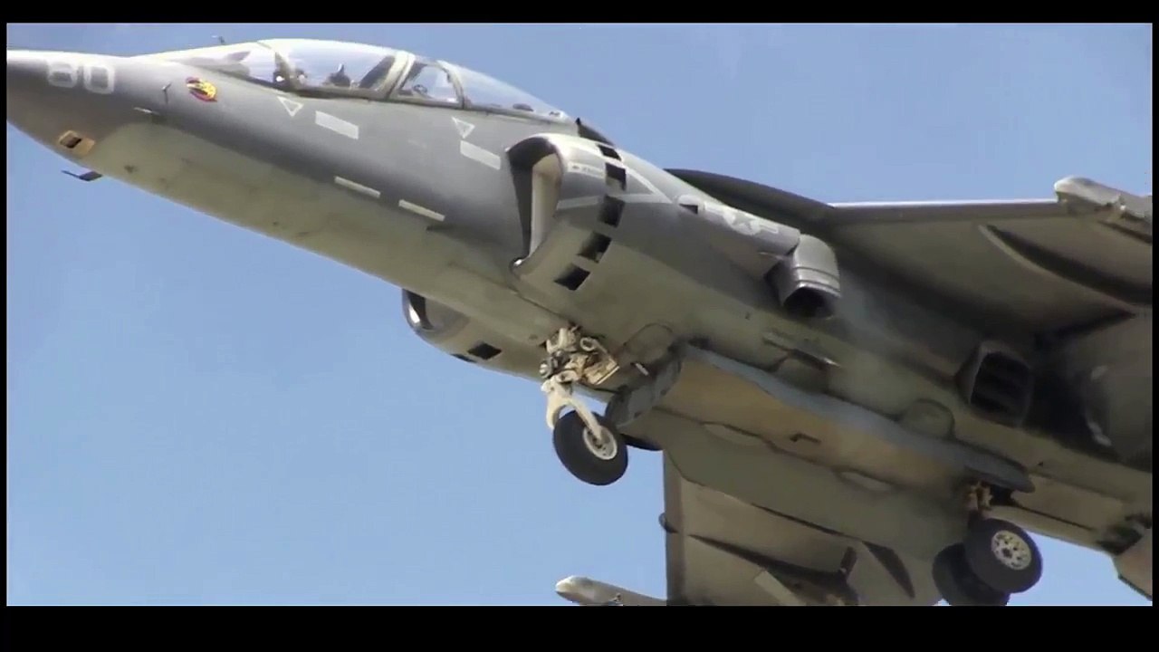 AV-8B Harrier II Vetical takeoff and landing 2016