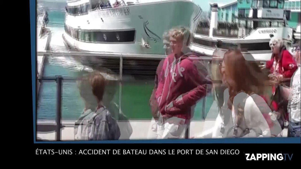 Etats-Unis : accident de bateau dans le port de San Diego, les impressionnantes images !