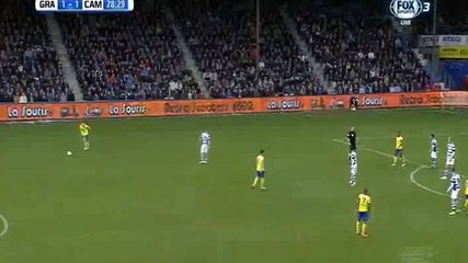 Calvin MacIntosh Goal HD - Graafschap 1 - 1 Cambuur - 02-04-2016 HD