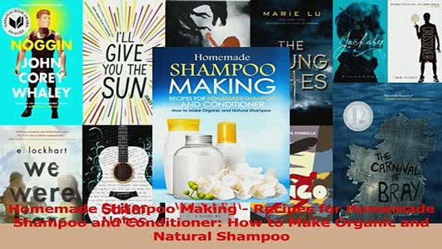 Read Homemade Shampoo Making Recipes for Homemade Shampoo and Conditioner How to Make Ebook Free