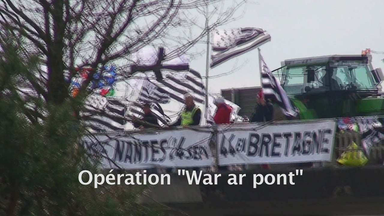 Opération "War ar pont" Montoir-de-Bretagne 02/04/2016