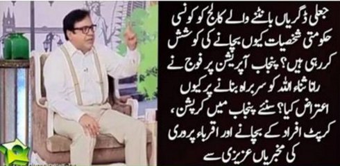 Azizi Ki Mukhbariyan, Looting and Nepotism on its peak in Punjab