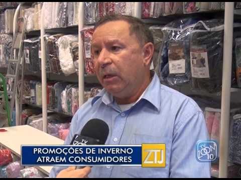 14-07-2015 - PROMOÇÕES DE INVERNO ATRAEM CONSUMIDORES - ZOOM TV JORNAL