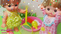 メルちゃん ネネちゃん おさかなすくい であそぶよ♫ テレビ 映画 おもちゃアニメ  アニメきっず animekids animation BabyDoll mellchan toy