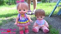 メルちゃん ネネちゃん 公園 で遊ぶよ♫ テレビ 映画 おもちゃアニメ animation アニメきっず animekids Baby Doll mellchan toy
