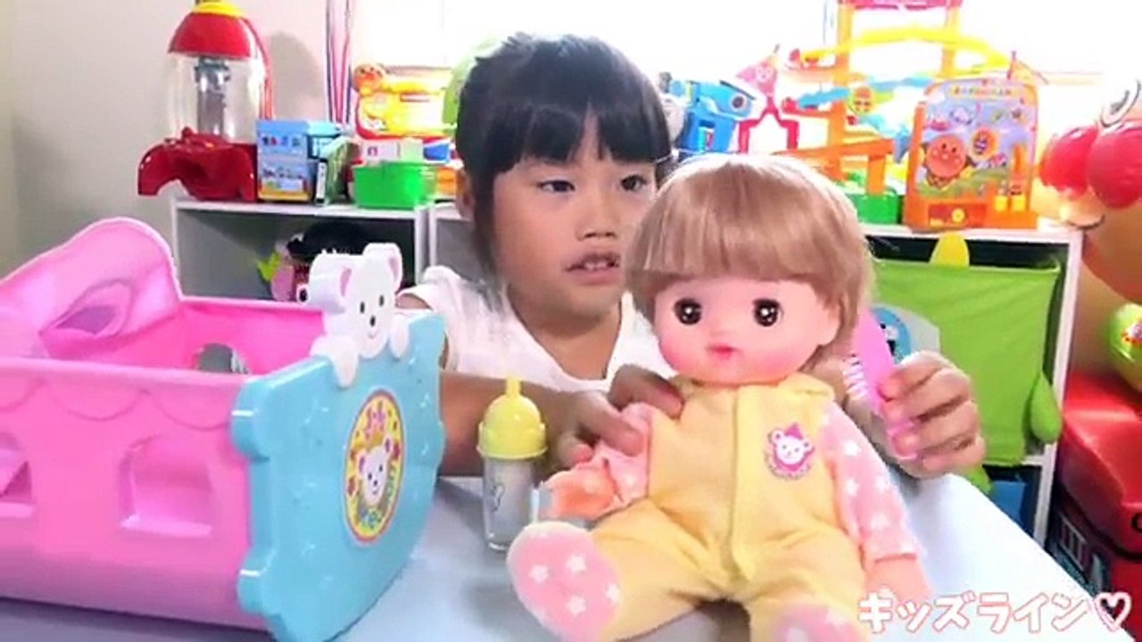 メルちゃん ネネちゃんゆりかごベビーベッドセット おもちゃ なかよしパーツ Baby Doll Mellchan Cradle baby bed Toy