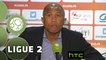 Conférence de presse RC Lens - AJ Auxerre (3-0) : Antoine  KOMBOUARE (RCL) - Jean-Luc VANNUCHI (AJA) - 2015/2016