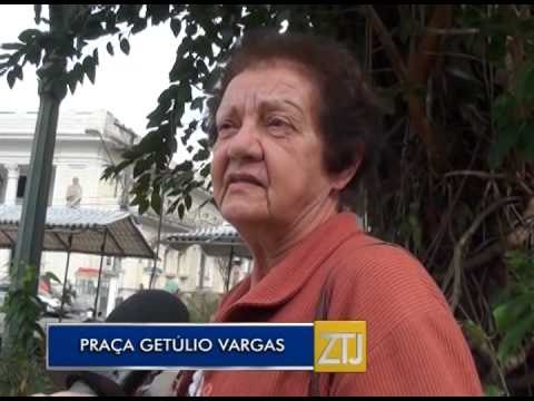 03-07-2015 - CONSERVAÇÃO DA PRAÇA GETÚLIO VARGAS - ZOOM TV JORNAL