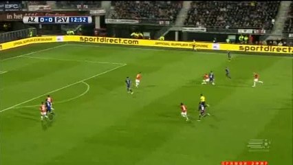 Gaston Pereiro Goal HD - AZ Alkmaar 0 - 1 PSV - 02-04-2016