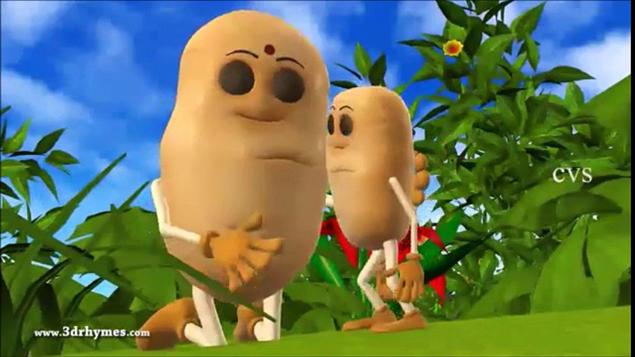 Aalu kachalu beta Hindi poem - 3D Animation Nursery rhymes-Children Song