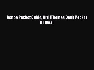 Read Genoa Pocket Guide 3rd (Thomas Cook Pocket Guides) PDF Free
