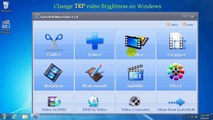 .TRP Video Editor Change Brightness, .TRP File Brightness Changer Windows 10