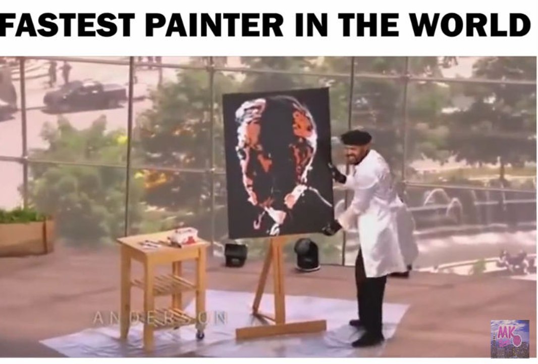 Fastest painter in world