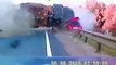 Truck vs Car crash compilation -28. Car Crashes and road accidents. ДТП грузовиков