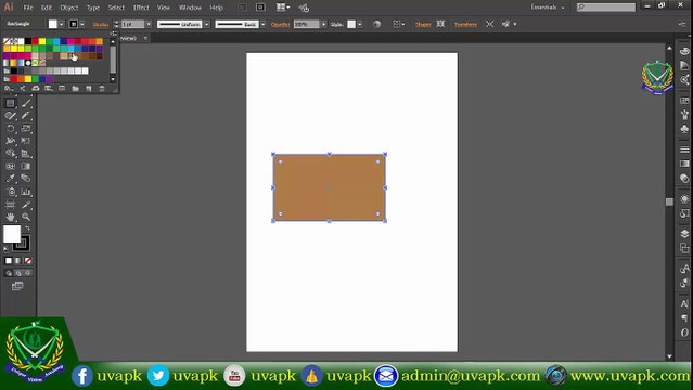 Lecture 13 how to use rotate tool in adobe Illustrator In Hindi Urdu