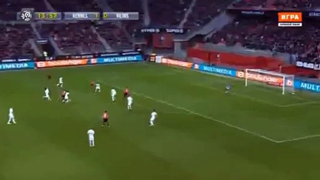 Ousmane Dembele Goal HD - Rennes 2 - 0 Reims - 02-04-2016 -
