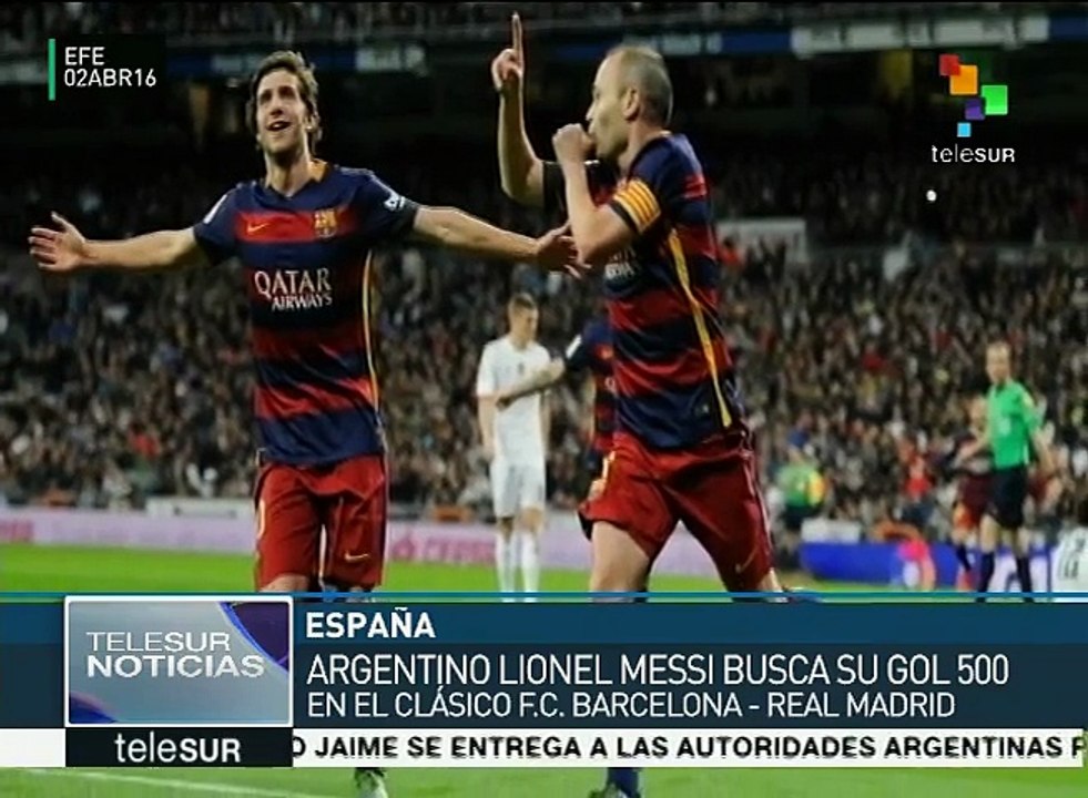 Real Madrid y Barcelona, protagonistas hoy del clásico español