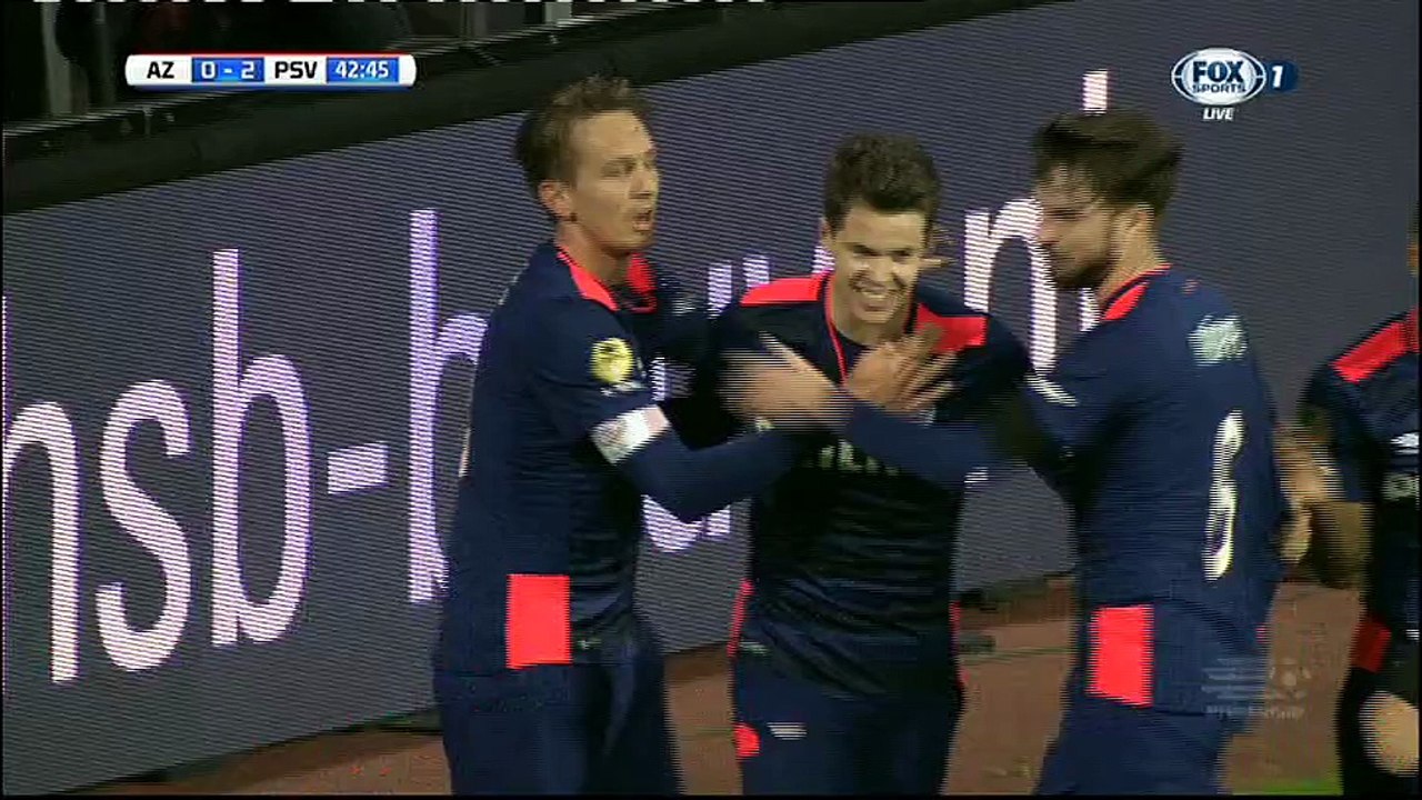 Marco van Ginkel Goal HD - AZ Alkmaar 0 - 2 PSV - 02-04-2016