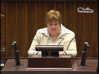 Poseł Ewa Malik - Wystąpienie z dnia 31 marca 2016 roku.