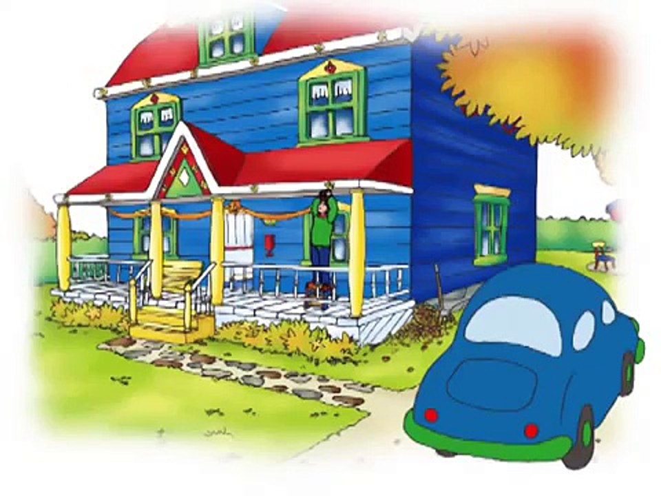 Caillou en francais Les citrouille