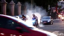 Yamaha R1 Fail! Burnout Goes Wrong - Bikers Special