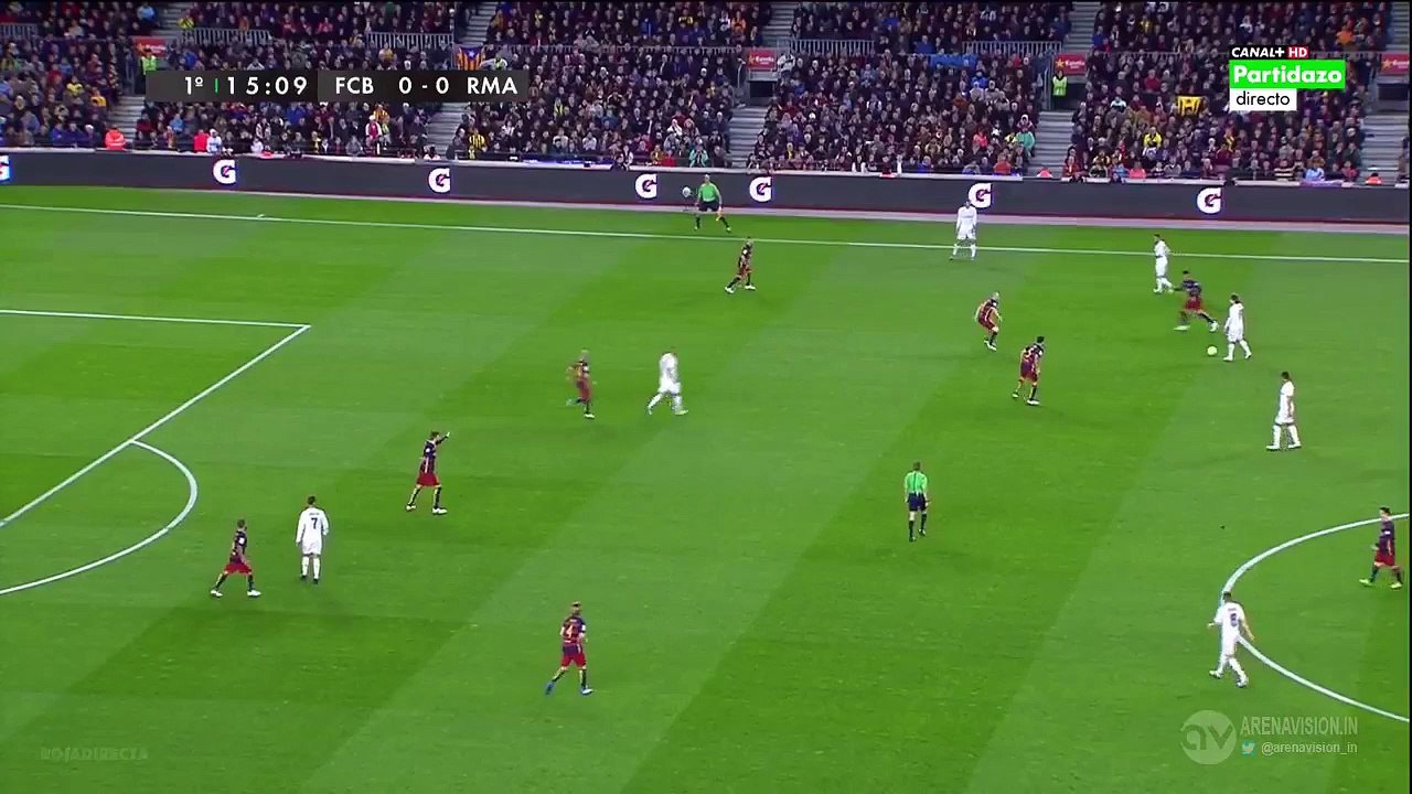 Gareth Bale Super Run and Chance