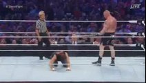 Dean Ambrose vs Brock Lesnar - Wrestlemania 32