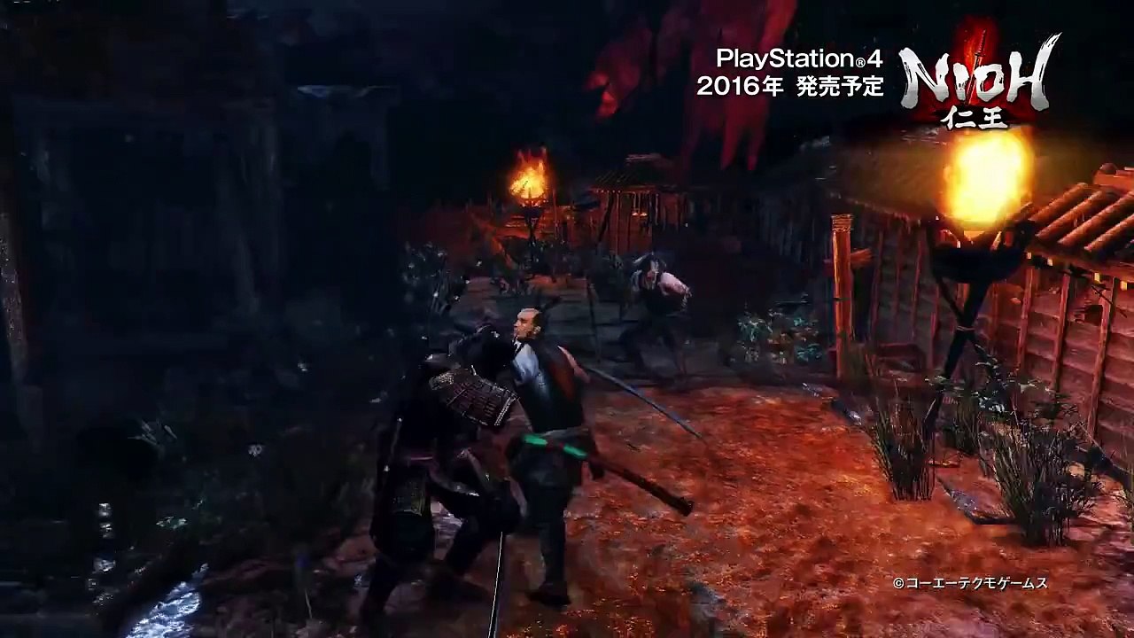 Nioh - TGS 2015 Trailer {PS4}