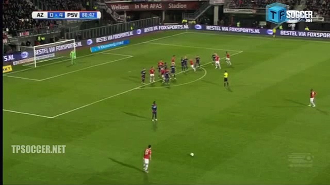 van der Linden J. GOAL - AZ Alkmaar 1-4 PSV 02.04.2016