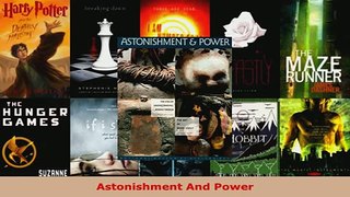 PDF  Astonishment And Power Read Online