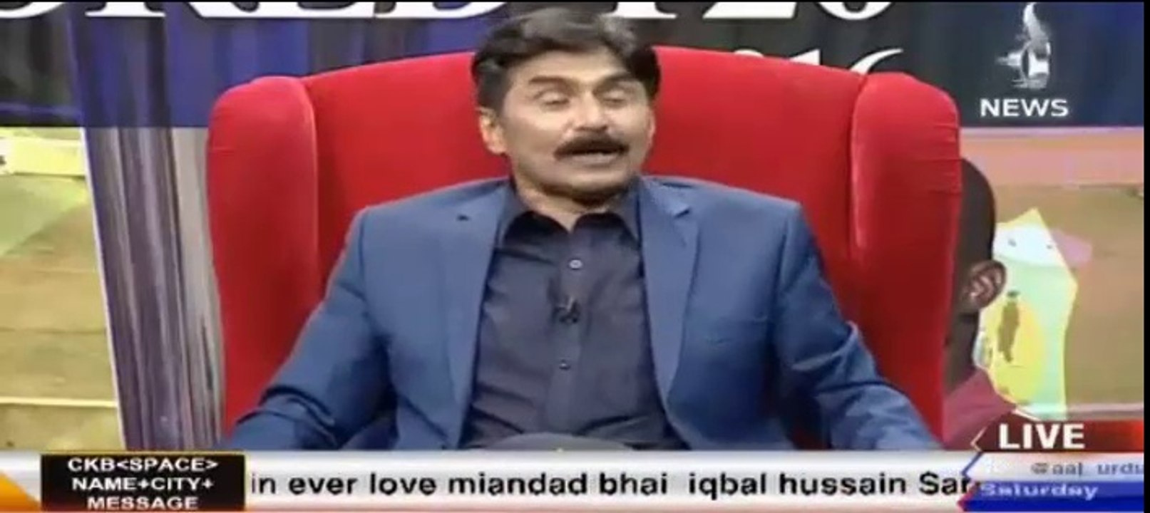 Javed Miandad harshly criticizing Najam Sethi