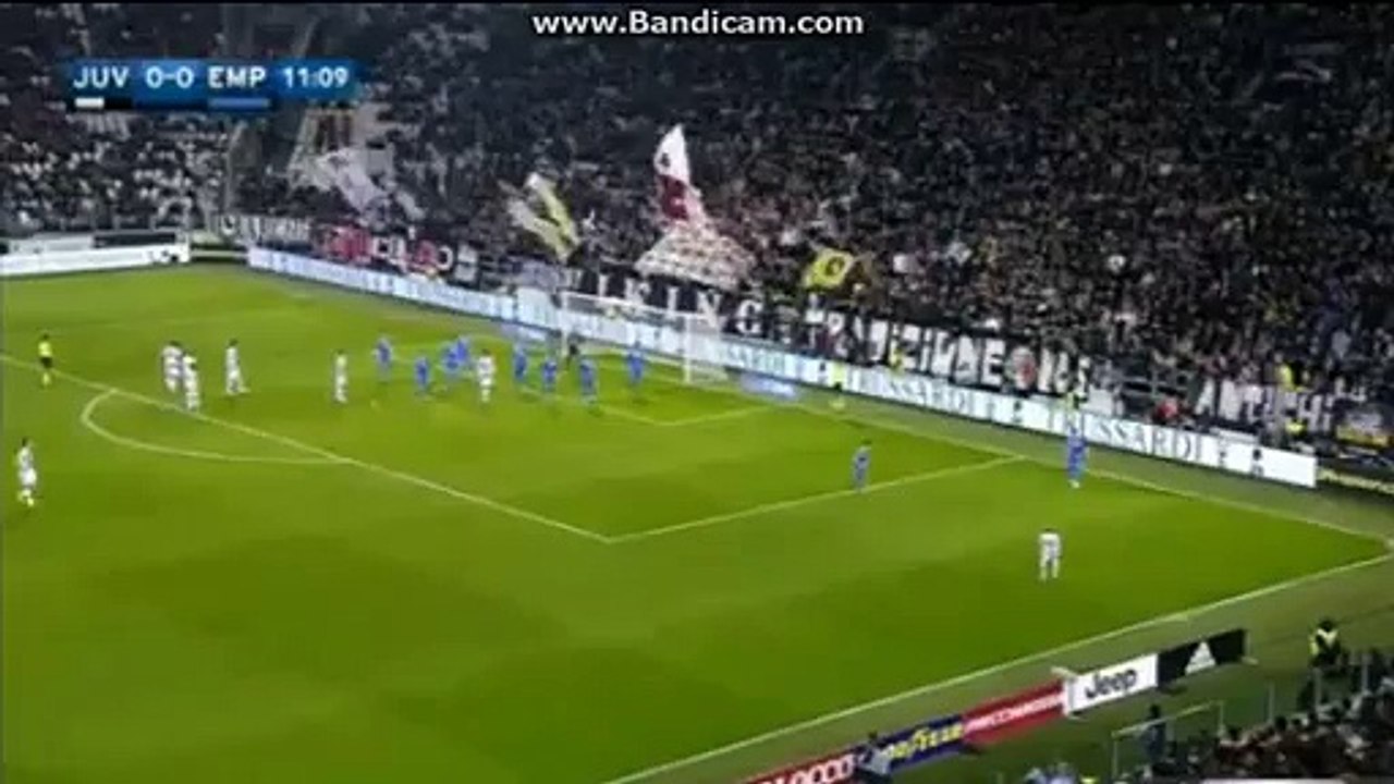 LICHTSTNEIER POWER SHOT 0-0 JUVENTUS VS EMPOLI 02-04-2016