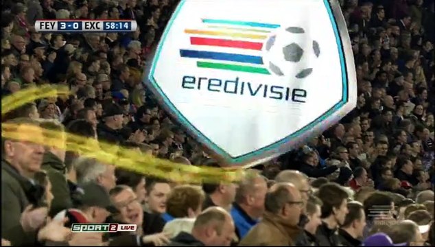 3-0 Dirk Kuyt Goal Holland Eredivisie - 02.04.2016, Feyenoord 3-0 SBV Excelsior