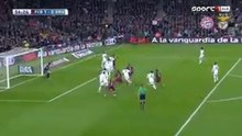 Piqueeeee 1-0 for Barcelonaaaa