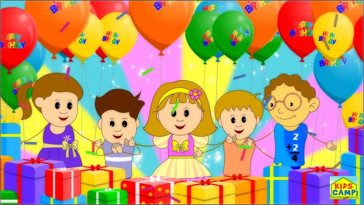 Happy Birthday Song | Nursery Rhymes | Popular Nursery Rhymes by KidsCamp