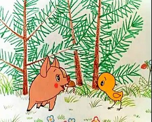Мультики для детей - Чуня - О том как свинка была воспитанной