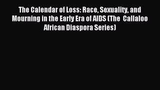 Read The Calendar of Loss: Race Sexuality and Mourning in the Early Era of AIDS (The  Callaloo