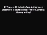 Read DIY Projects: 33 Exclusive Soap Making Ideas! Creativity Is In Your Hands (DIY Projects