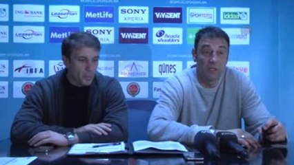 Basketbolda Maçın Ardından - Trifunovic ve Ataman