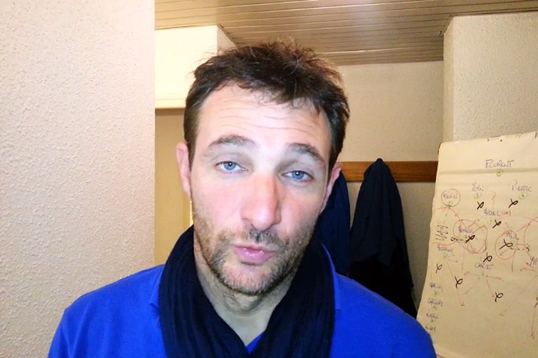 David Vignes après la victoire 2-1 du Pau FC contre Nice (B)