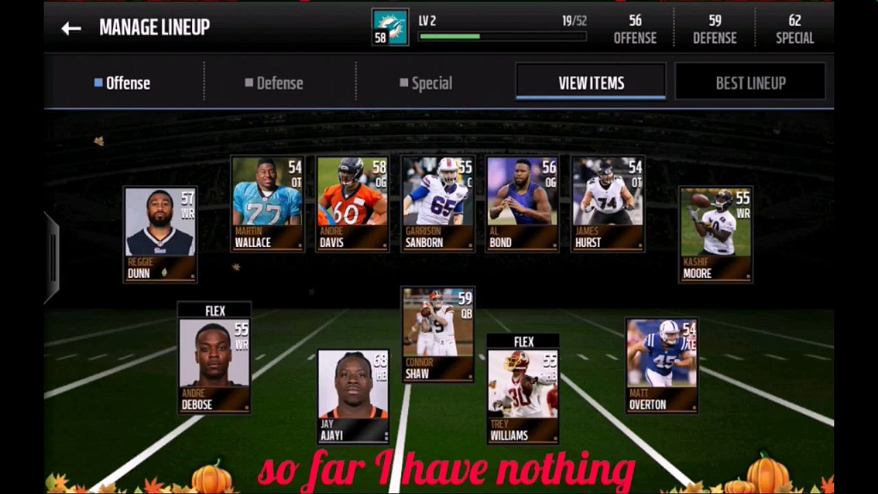 Madden mobile road to a million Ep.1---Live Events