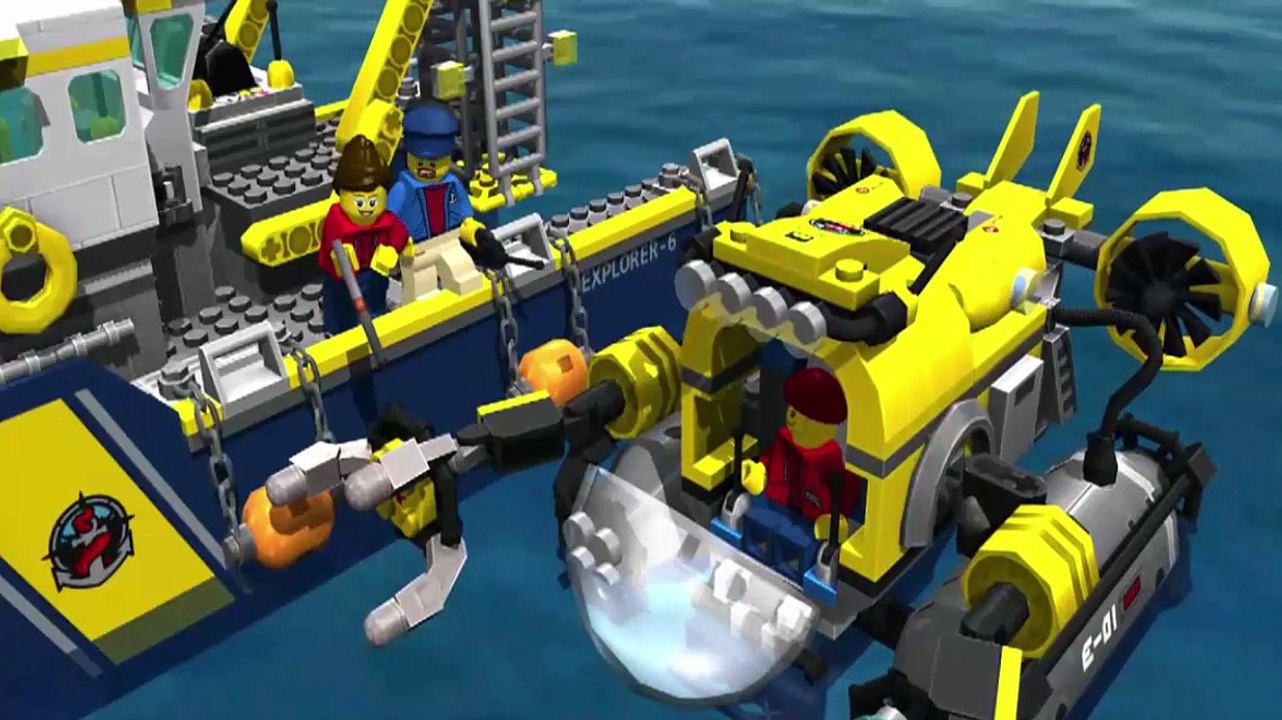 Лего мультики.Новые серии.LEGO CITY.Морская одиссея.Поиск сокровищ.