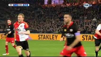 All Goals - Feyenoord 2 - 0 Excelsior - 02-04-2016