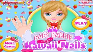 Baby Barbie Kawaii Nails - Barbie Girl Full Game Video Episode