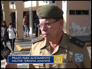 29-06-2015 - ALISTAMENTO MILITAR - ZOOM TV JORNAL